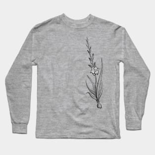 Gladiolus Flower Long Sleeve T-Shirt